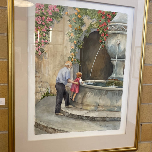 “Grandpa, hold me”