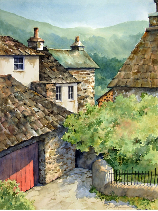 "Village Stone Buildings"